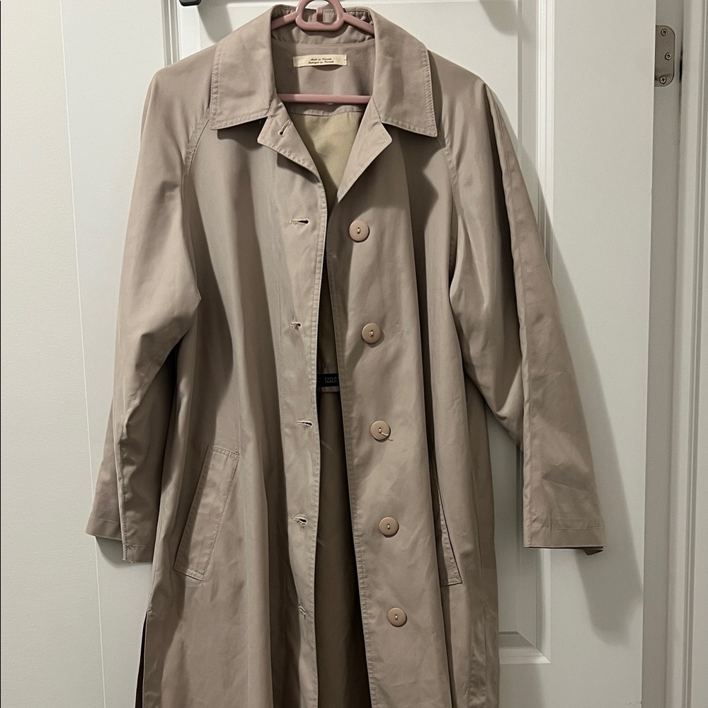 Hilary Radley Beige Trench Coat